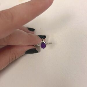 Amethyst ring
